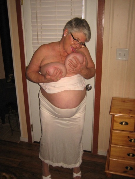 big tits granny maid