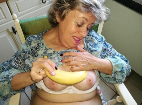 many old busty curvy women sucking one cock